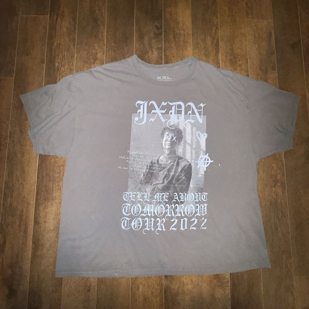 Jason Hossler "JXDN" Tour 22 "Tell Me About Tomorrow, Great Condition Size XXL